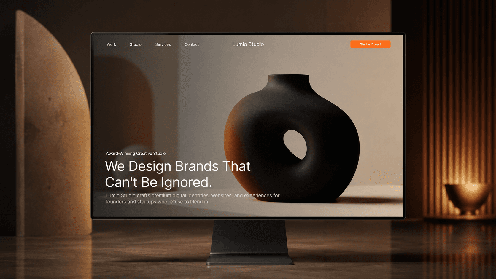 Lumio Studio – Creative Agency Website
